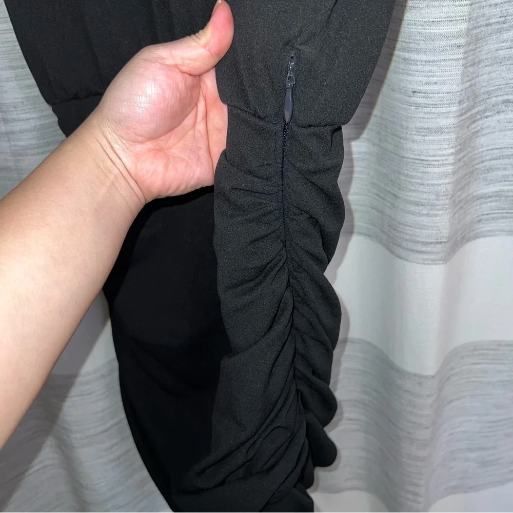 Abercrombie & Fitch Ruched Knit Mini Dress - Picture 11 of 11